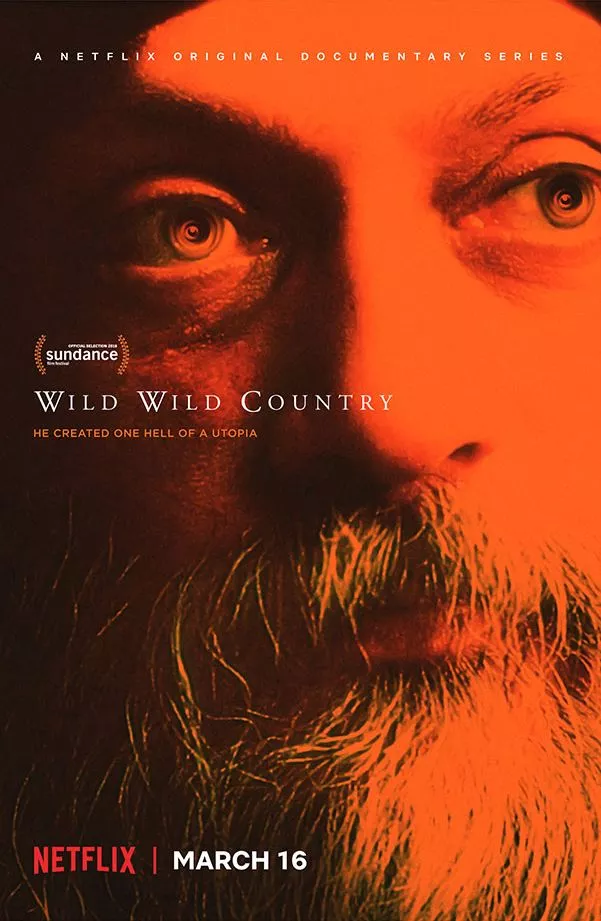 Afiche oficial de "Wild Wild Country"