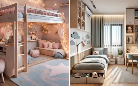 Ideas para aprovechar al máximo un cuarto infantil pequeño